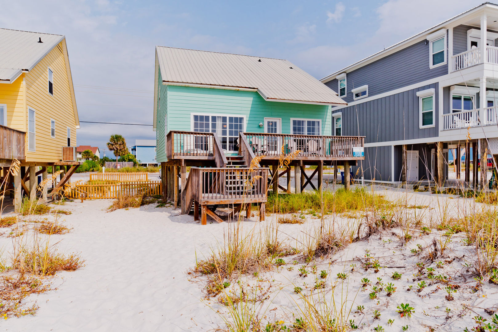» Somewhere in Time 1, Beach Front House Rental in Gulf ...
